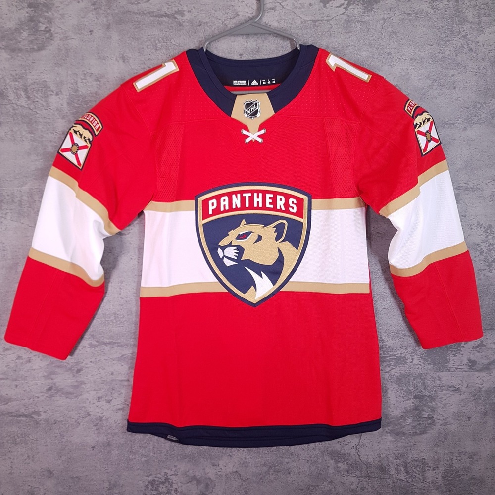 ADIDAS Florida Panthers Jonathan Huberdeau #11 NHL Authentic Jersey Mens 42 Red‎